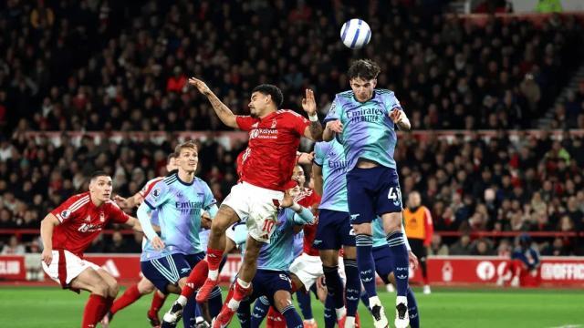 九游官网-【英超】卡拉菲奥里兜射中柱，阿森纳0比0诺丁汉森林